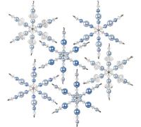 Solid Oak NC004 Nostalgic Christmas Beaded Crystal Ornament Kit, Multi-Colour,13.71 x 14.73 x 2.279 cm