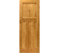Solid Oak Prefinished 1930's Style Internal Door