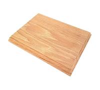 Solid Oak Rectangular Base 150 x 200 x 20 mm / 6 x 8 x ¾ inch