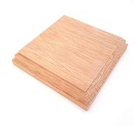 Solid Oak Square Base 100 x 100 x 20 mm / 4 x 4 x ¾ inch