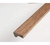 Solid Oak Stair Step Nosing for 15mm Engineered & Solid Floors T&G (Walnut Stained Oak)