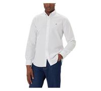 Solid Oxford Classic Button-Down Shirt, male, Calvin Klein Jeans, Casual Shirts, White, L, Shirts L