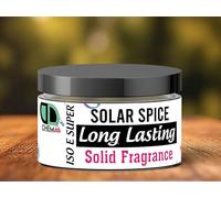 Solid Perfume Balm | Long-Lasting Fresh Fragrance Portable Pocket Solid Balm Perfume Natural Fragrance Perfume for Daily Life Dating Travel (20 Gram) (ISO E Super Solar Spice)