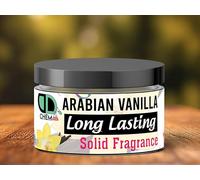 Solid Perfume Balm | Long-Lasting Fresh Fragrance Portable Pocket Solid Balm Perfume Natural Fragrance Perfume for Daily Life Dating Travel (20 Gram) (Arabian Vanilla)