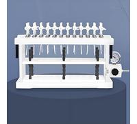 Solid Phase Extraction Device, 24 Position Vacuum Manifold for Sample Pretreatment Analysis with Air Pressure Gauge, Ideal for Laboratory Use