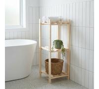 Solid Pine Slatted Storage Unit, Shelving Rack, Natural Finish - Multiple Sizes