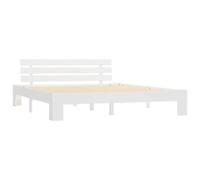 vidaXL Solid Pine Wood Bed Frame 180x200cm 6FT Super King Bedroom Furniture
