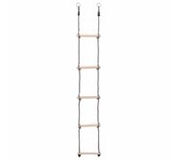 Solid Pinewood 5-Step Ladder Baby Activity Toddler Climbing vidaXL