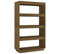 Solid Pinewood Book Cabinet/Room Divider Multi Colours Multi Sizes vidaXL