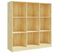 Solid Pinewood Book Cabinet/Room Divider Room Partition Multi Colours vidaXL