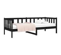 Solid Pinewood Pull-out Day Bed Wooden Sleepover Sofa Bed Multi Colours vidaXL [EEK: Not Applicable]