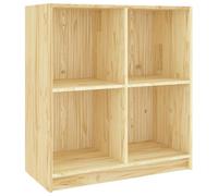Solid Pinewood Sideboard Cupboard Bookcase Book Stand Multi Colours vidaXL