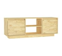 Solid Pinewood TV Cabinet Living Room Plasma Cabinet Multi Colours vidaXL