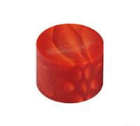 Solid Plastic Replacement Ferrule for Billiard Cue Tips Suitable for Pool and Snooker Cues Reduces Deviation and Enhances Shot Accuracy 12mm Diameter (red)