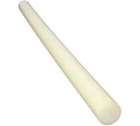 Solid Plastic Rod PVC Plastic Round Bar Strip White Gray Black Diameter 500mm For Engineering Construction Stationery Base Plate 1 piece(White,8mm)