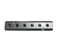 Solid Pneumatics Manifolds For Factory Equipment Routing Channeling Plate For Production Line Industrial Engineers