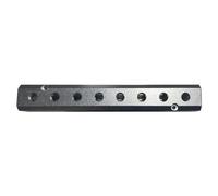 Solid Pneumatics Manifolds For Factory Equipment Routing Channeling Plate For Production Line Research Laboratory