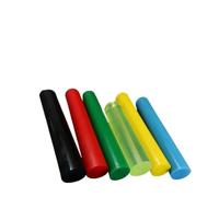 Solid Polyurethane PU Rod Multi Colors 20/25/30/35/40/45/50/55mm Dia 500mm Length Elastic Plastic Stretch Stick