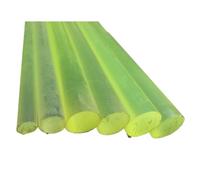 Solid Polyurethane Round Bar Diameter 4-20mm High Elastic Rubber PU Construction Machinery Shock Absorbing Rod Sticks