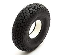 Solid PU Tyre 330x100 Black Puncture Proof Fits Mobility Scooter Diamond Tread 5 Inch Rim