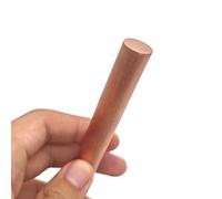 Solid Pure Copper Round Rods Lathe Bar Stock, Copper Round Rods for Soldering Iron Tips and DIY Crafts in Multiple Sizes 1pc(8x250mm)