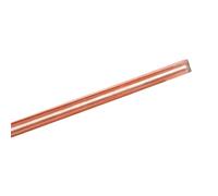 Solid Pure Copper Round Rods Lathe Bar Stock, T2 Red Copper Rod Electrode Multiple Sizes 0.8-18mm x 500mm(1.4x500mm)