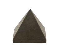 Solid Pyrite Pyramid Reiki Natural Stone Pyramid 2 inches - Blessfull Healing