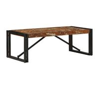 (Solid reclaimed wood, 100 x 50 x 35 cm) vidaXL Coffee Table Multicolour 100x50x35 cm Solid Wood Reclaimed side table