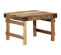 Solid Reclaimed Wood Coffee Table Brown Rustic Living Room Furniture Wooden