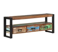(solid reclaimed wood) vidaXL Solid Acacia Wood TV Cabinet Console Table Sideboard Stereo Media Stand