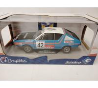 1:18 SOLIDO Renault R17 Mk1 #42 Rally Abidjan Nice 1976 Blue SL1803706 Model