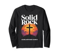 Solid Rock Global Methodist Church Faith Long Sleeve T-Shirt