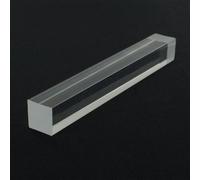 Solid Rod 10pcs Clear Acrylic Plastic Square Rod, 3mm to 100mm PMMA Solid for DIY Homework and the sand table model building(1 METER*25 * 25MM)