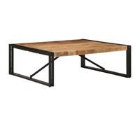 (Solid rough mango wood, 100 x 100 x 35 cm) vidaXL Coffee Table Multicolour 100x50x35 cm Solid Wood Reclaimed side table