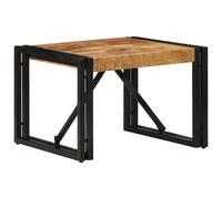 (Solid rough mango wood, 50 x 50 x 35 cm) vidaXL Coffee Table Multicolour 100x50x35 cm Solid Wood Reclaimed side table