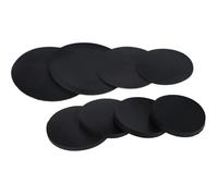 Solid Round Nitrile NBR Seal Gaskets Rubber Sheet Pad Dia 10/15/20/30/40/50/60/70/75/80/85/90/100mm Thick 1/1.5/2/3/4/5mm 10pcs(50mm,4mm)