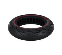 Solid Rubber 10 Inch 10x2 50 Offroad Tyre for Ninebot Max G30 Electric Scooter Designed to Withstand Rough Roads (Red)