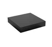Solid Rubber Bench Block, Rubber Pad 500x500mm 2-100mm Thick Black(2mm)
