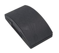 Solid Rubber Hand Sanding Block for Wet + Dry Sandpaper Emery Cloth Flattening