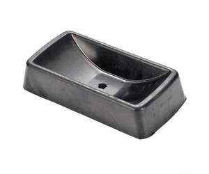Solid Rubber Levelling for ramp Support for Trailer Truck - Secure Parking Wedge Stopper 24cm