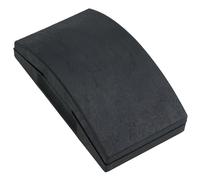 Solid Rubber Sanding Block Wet and Dry Rubbing and Flattering 125mm x 65mm TE560