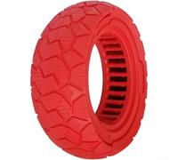 Solid Rubber Tire For Kukirin G2 Pro Electric Scooter 9 Inch 9x3.0-5.5 Puncture Proof Wheel Anti Slip Replacement Part Black Color(Red)