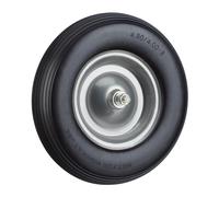 Solid rubber wheelbarrow wheel Heavy-Duty Trolley Tire 39 cm 100 kg Airless