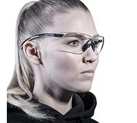 SOLID. safety glasses guaranteed to fit you perfectly | Safety glasses for work with integrated side protection | Clear, scratch-resistant, anti-fog and UV-protection lenses | Glasses for women & men