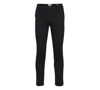 Solid SDDave Barro Barro Men's Fabric Trousers Long Trousers with Stretch Slim Fit, Black (799000), 32 W/32 L