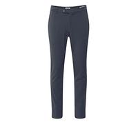 !Solid SDTOFred Men's Fabric Trousers Long Trousers with Stretch Slim Fit, Ombre Blu (7919501), 34 W/32 L