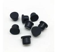 Solid Sealing Plug, 2mm - 14mm Silicone Rubber Hole Caps, T-shaped Seal Stopper, High TEMP Dustproof Plug, Inserts Bungs End Cap(7mm,20pcs)