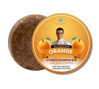 Solid Shampoo Bar for Hair Growth - Organic Shampoo and Conditioner Bar for Itchy Scalp, Shampoo Bar for Men & Women, Organic Bar Shampoo for Thinning Hair, Rough Hair, and Silky (Orange)