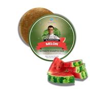 Solid Shampoo Bar - Organic Shampoo and Conditioner Bar for Itchy Scalp, Shampoo for Men & Women for Thinning Hair, Rough Hair, and Silky (Melon)
