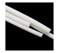 Solid Silicone Cord Seal Strip,1pcs 10m Dia 3-4mm White Rubber Round Strips O Ring, High Temperature Waterproof(Dia 3.1mm)